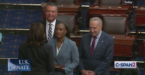 Sen. Laphonza Butler Sworn In on Senate Floor | C-SPAN.org