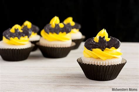 Batman Cupcakes Recipe