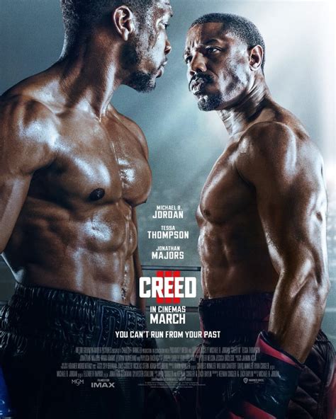 Creed 3: Michael B. Jordan e Jonathan Majors se encaram em novo pôster ...