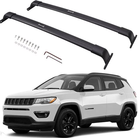 Fit 2017-2020 Jeep Compass Cross Bar Baggage Roof Rack OE