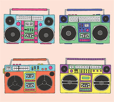 Boom Box Clip Art, Vector Images & Illustrations - iStock