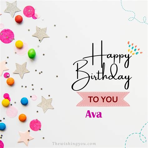 100+ HD Happy Birthday Ava Cake Images And Shayari