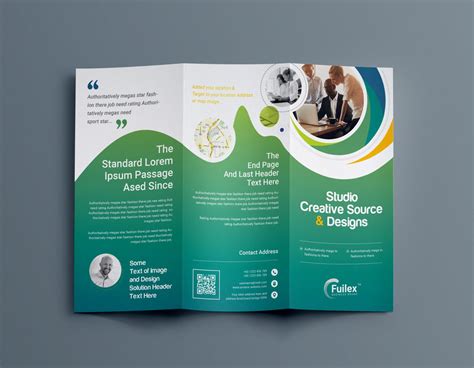 Hypnosis Professional Tri-Fold Brochure Template 001203 - Template Catalog