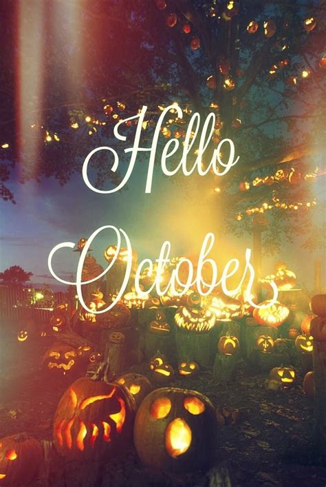 Hello October Pictures, Photos, and Images for Facebook, Tumblr, Pinterest, and Twitter