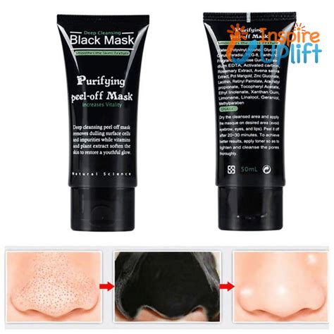 Blackhead Removing Mask For A Glowing Face - Inspire Uplift | Blackheads, Mud face mask ...