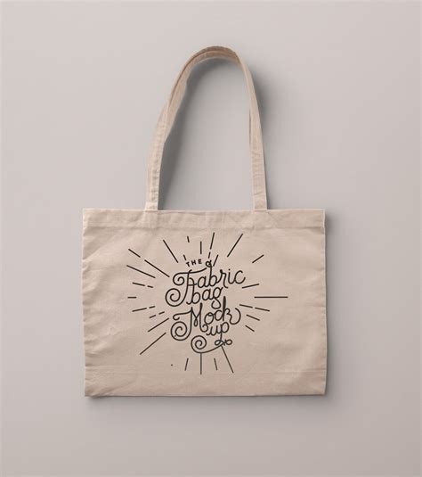 Psd Tote Bag Fabric Mockup | Pixeden Club