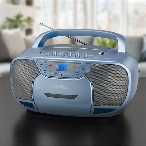 Questions and Answers: Jensen Portable Bluetooth Stereo with AM/FM, CD, Cassette Player Blue CD ...