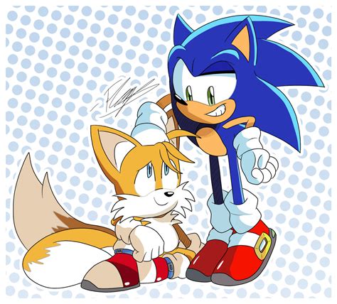 Sonic and Tails by FloopLoopz on DeviantArt