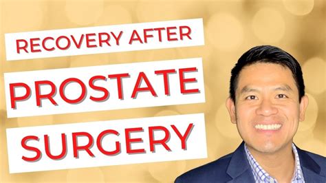 RECOVERY AFTER PROSTATE SURGERY: What to Expect after a TURP for Enlarged Prostate - YouTube