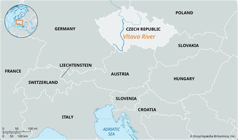 Vltava River | Czech Republic, Map, & Facts | Britannica