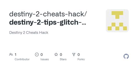 GitHub - destiny-2-cheats-hack/destiny-2-tips-glitch-and-tricks ...