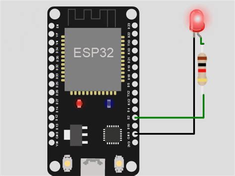 Blink an LED - ESP32 online Arduino Simulator - 2022 - Arduino Project Hub