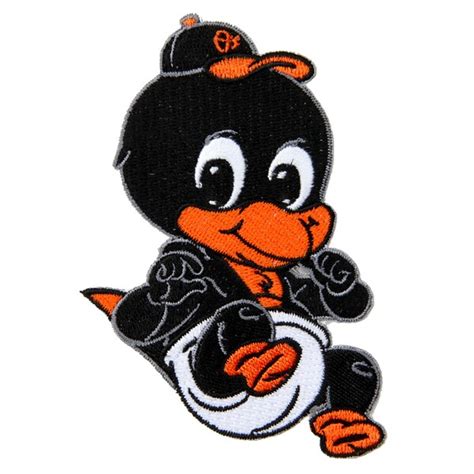 Baltimore Orioles Baby Mascot Embroidered Patch | MLBShop.com