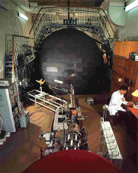 Cross-section of the spherical graphite moderator, 4 m in diameter,... | Download Scientific Diagram