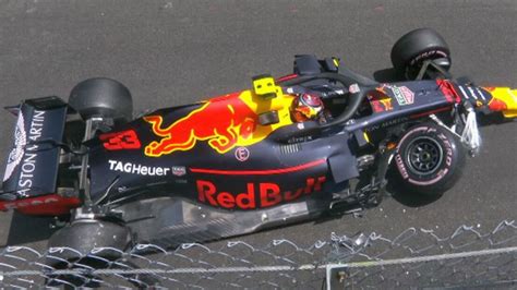 Formula 1 news: Max Verstappen crashes out as Daniel Ricciardo records fastest practice time at ...