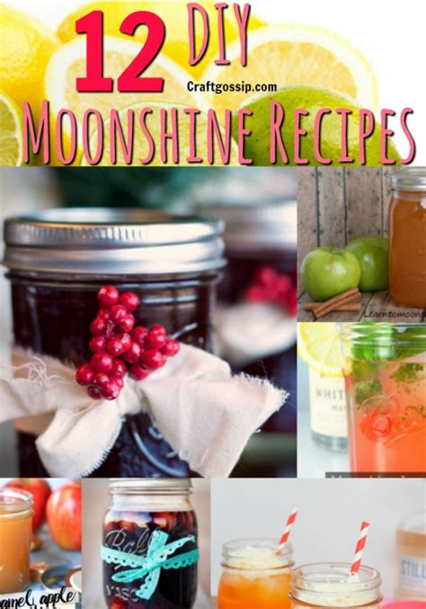 12 DIY Moonshine Recipes – Party Ideas