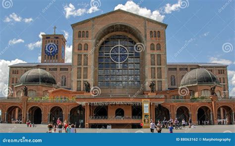 Basilica of the National Shrine of Our Lady Aparecida Brazil Editorial Photography - Image of ...