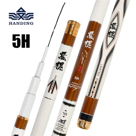 Aliexpress.com : Buy Handing 5H high carbon fiber telescopic fishing rod Ultra Light Carp ...