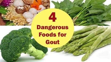 Good And Bad Foods For Gout