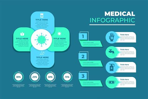 Medical infographic template - Download Free Vectors, Clipart Graphics ...