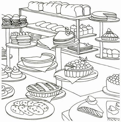 Only Bakery Coloring Book By Lim Bo Young | Etsy | Dibujos, Hojas para colorear, Dibujos para ...