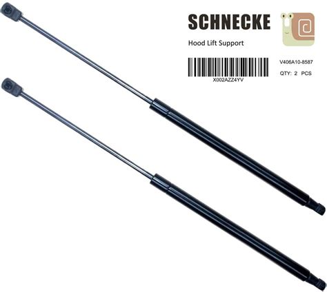 2008-2012 Chevrolet Malibu Schnecke 2Pcs 19.62 Inch Front Hood Lift Supports Struts Shock Gas ...