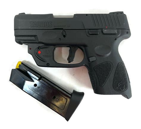 Taurus G2C .9mm Cal. Pistol SEMI AUTO. 9MM Cal. G2C With Viridian Laser ...