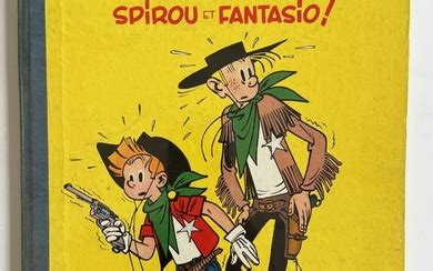 Franquin/Spirou et Fantasio. Album "QRN sur Bretzelburg" version...