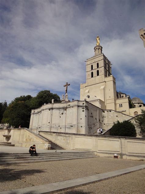 Avignon Cathedral - France Voyage Europe, Avignon, Church Building, Ferry Building, River ...