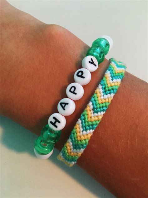 How To Make Alphabet Friendship Bracelets - Embroidery Patterns | Pony bead bracelets ...