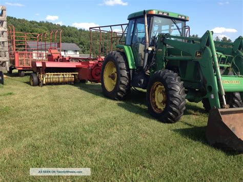 John Deere 7200 4wd Farm Tractor With Loader 110hp