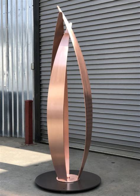 Flight - Modern Copper Outdoor Art Sculpture | TerraSculpture