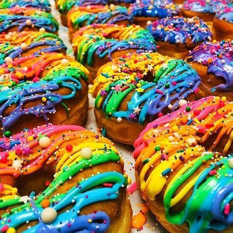 70 Best Rainbow Donuts images in 2020 | Rainbow donut, Tasty bakery, Donuts