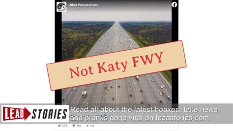 Fact Check: This Image Of A Massive Highway Is NOT The Katy Freeway In ...