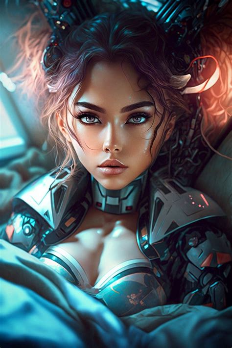 Cyberpunk Girl, Cyberpunk Character, Female Images, Female Art, Neural Art, Pen & Paper, Female ...