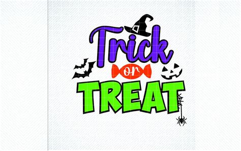 Trick or Treat Bag SVG Halloween Bag SVG Graphic by SVG DEN · Creative Fabrica