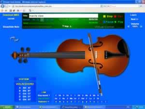 Virtuel violin (Program violin)