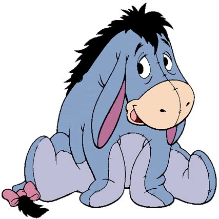 Happy Eeyore ... | Winnie the pooh drawing, Eeyore pictures, Disney ...