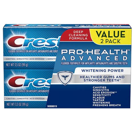 Best Crest Pro Health Toothpaste Whitening Power - Your Best Life