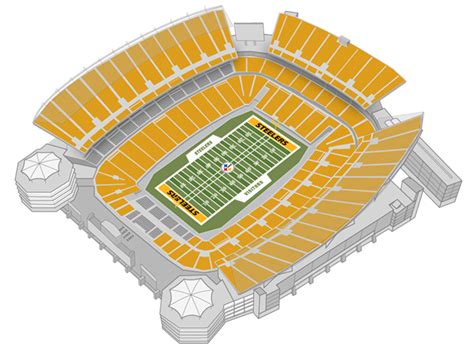 Steelers Stadium Seating Chart Rows | Elcho Table