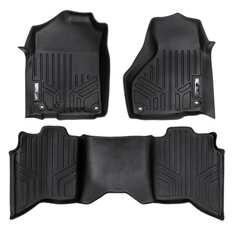 2012-2016 Dodge Ram 1500 MAXFloormat All Weather Custom Floor Mat Liner Black | eBay