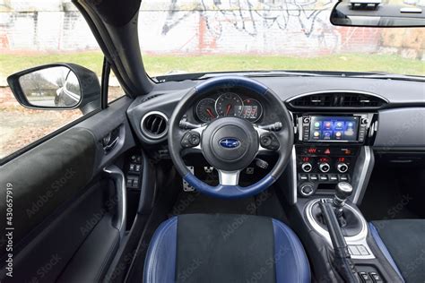 Subaru BRZ. Final edition for Europe. Cabin interior - driver's ...