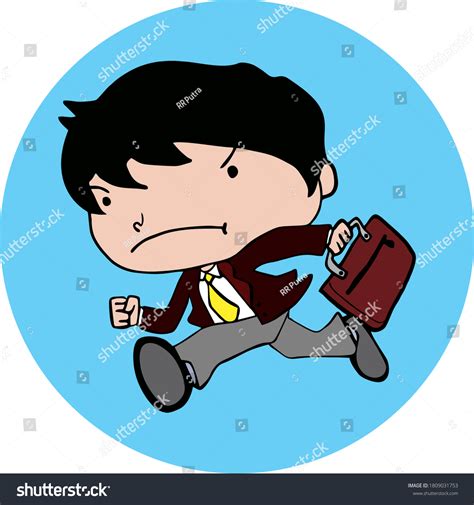 High Quality Vector Animation Leaving Office Stock Vector (Royalty Free) 1809031753 | Shutterstock