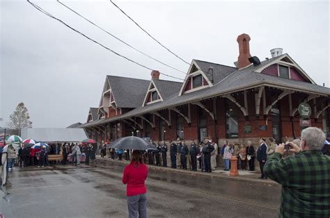 The Dennison Railroad Depot Museum in Dennison, Ohio. The depot was ...