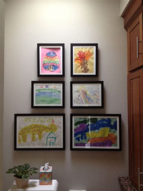 How To Frame And Easily Change Kids Artwork - Williamson Source