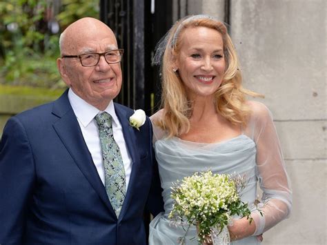 Rupert Murdoch et Jerry Hall célèbrent leur mariage à l'église - RJB ...