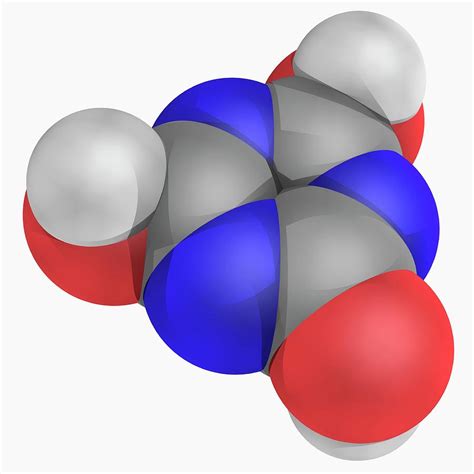 Cyanuric Acid Molecule Photograph by Laguna Design/science Photo Library - Pixels