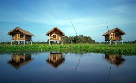 Beautiful Majuli, largest river water island in the world, Assam,