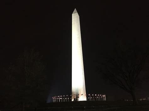 Washington Monument at Night | Washington monument, Monument, Night