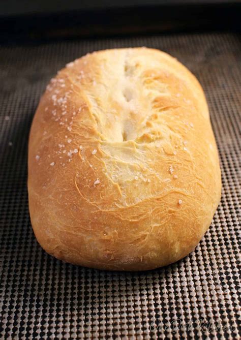 French Bread Recipe | Small Loaf | One Dish Kitchen